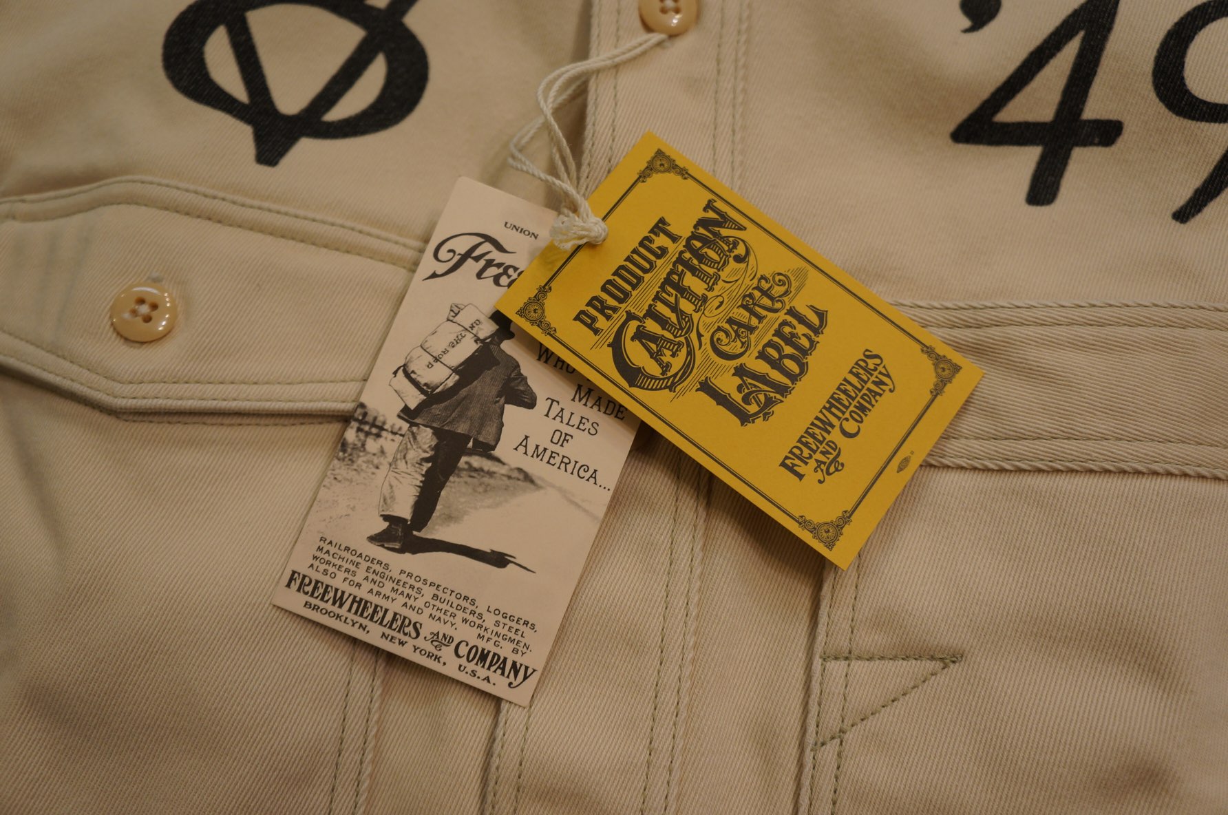 FREEWHEELERS/フリーホイーラーズ」「UNIIONSPECIAL OVERALLS
