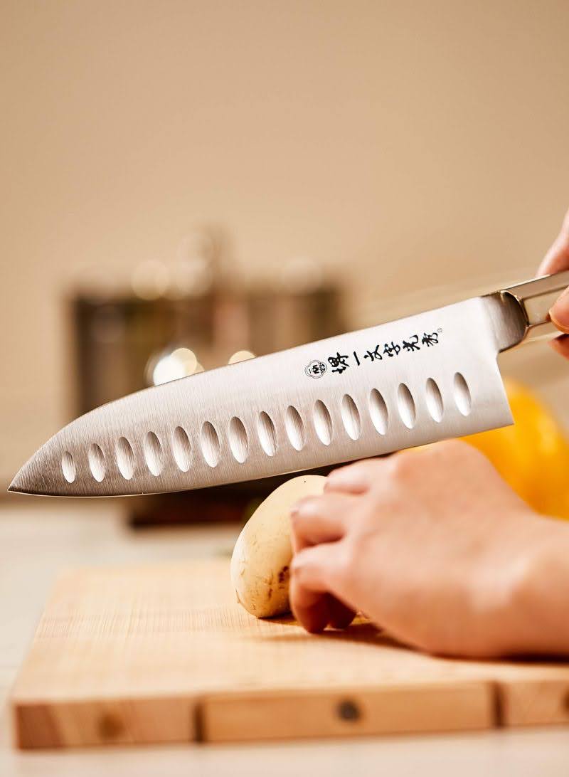 堺一文字光秀 Gライン 左刃 三徳包丁 180mm