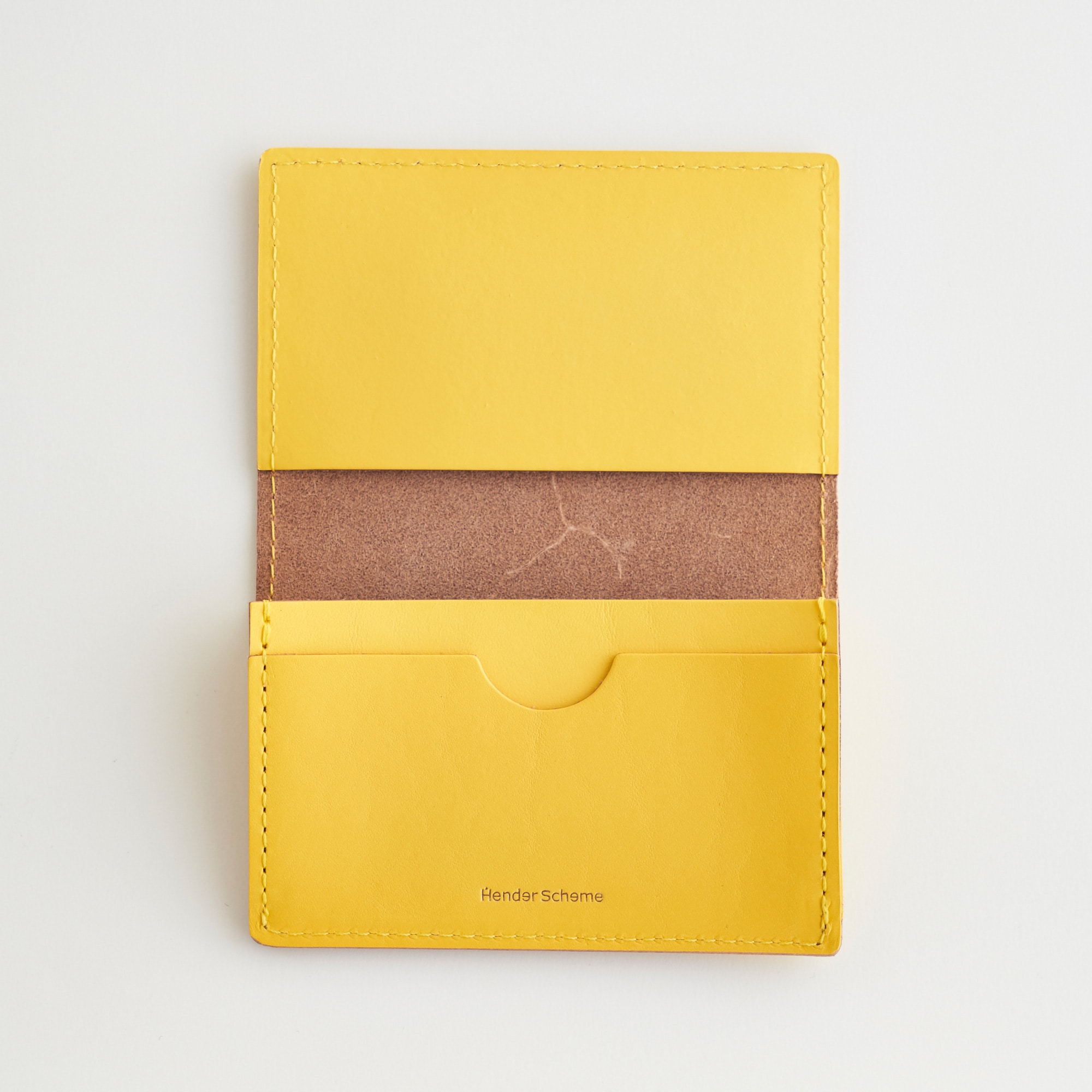 在庫限り】 Hender Scheme folded card case イエロー｜これまでに販売
