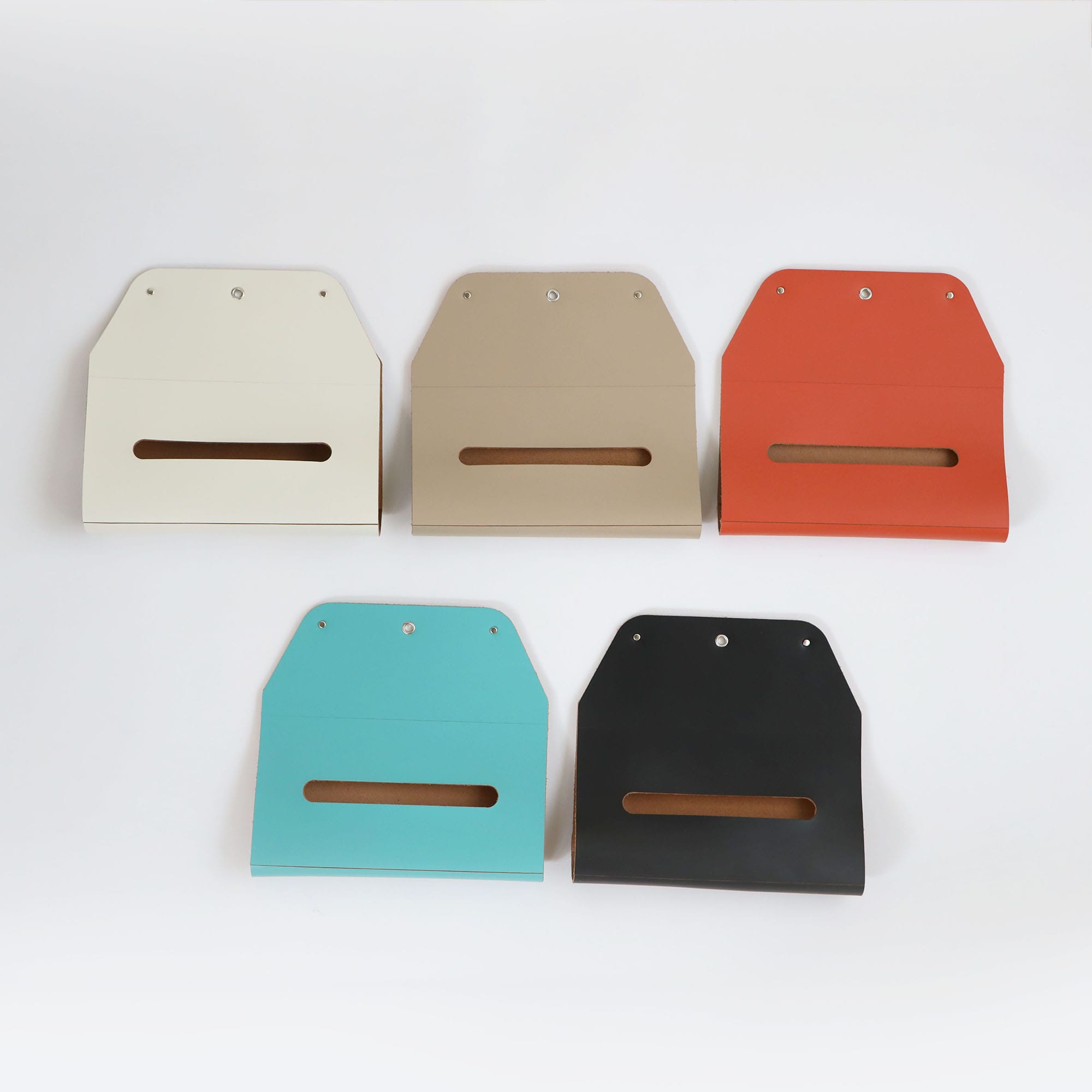 Hender Scheme wall pocket tissue オレンジ｜バスケット・収納｜IDEE