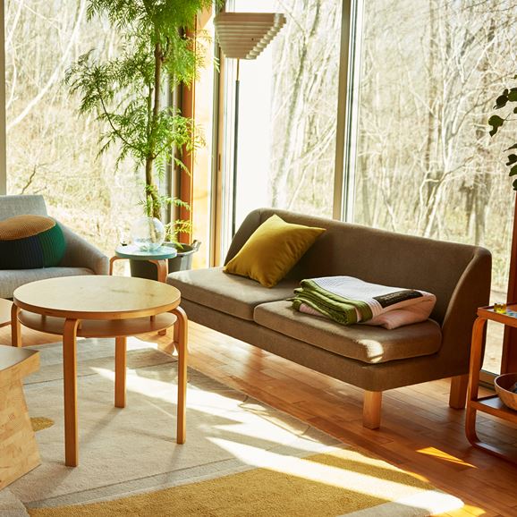 在庫品】SIERRA SOFA Gray｜2人掛け｜IDEE SHOP Online