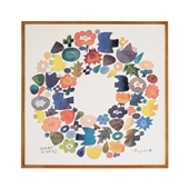 定番品】パブロ・ピカソ 「フクロウ」ブラックフレーム｜ポスター