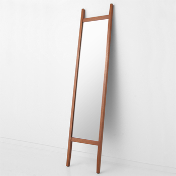 SLEIGH MIRROR ANTON brown｜スタンドミラー｜IDEE SHOP Online