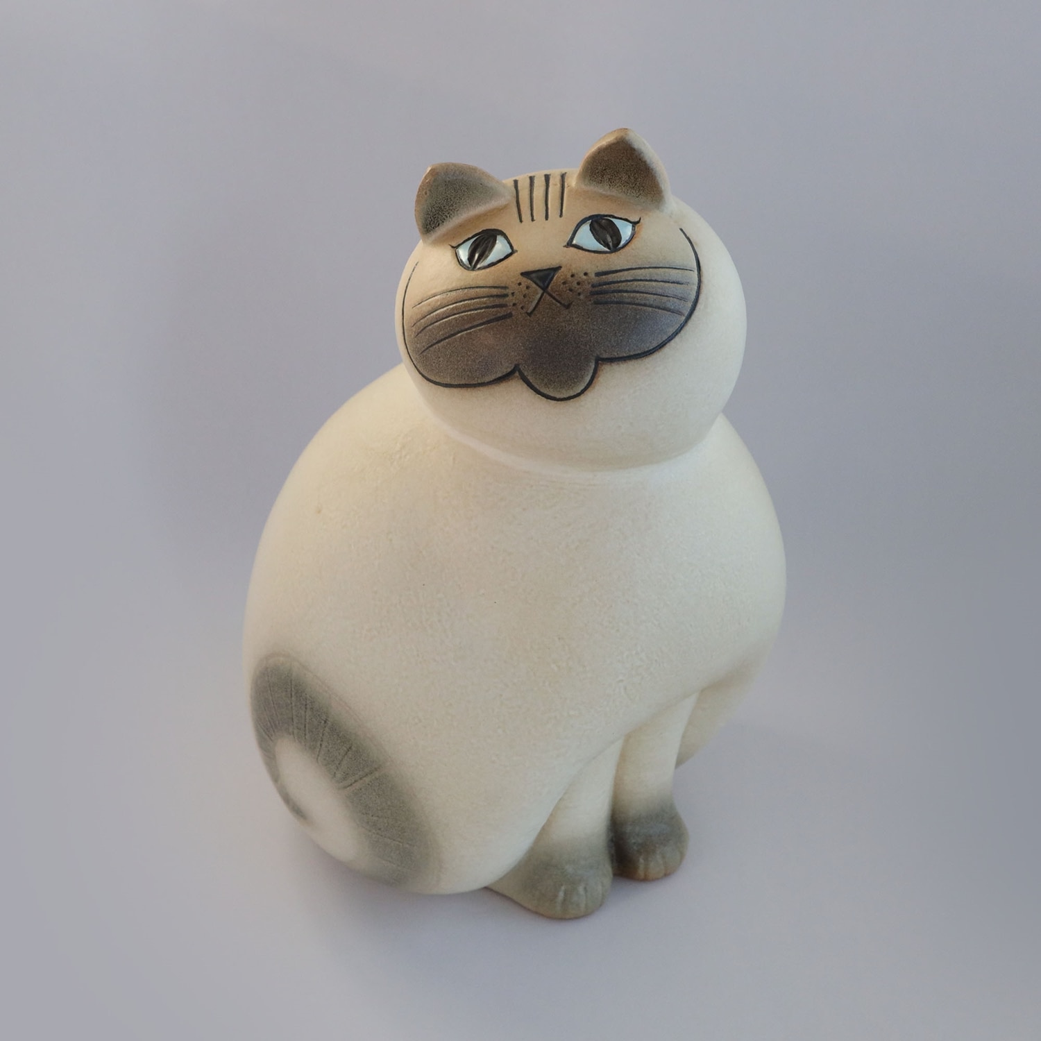 定番品】Lisa Larson Cat MIA Maxi White Brown｜入荷待ち商品｜IDEE