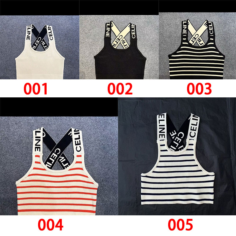 CELINE セリーヌハイブランドレディース 美背中キャミソール ショート