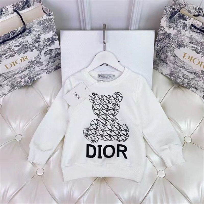 ディオール パーカーセット キッズ Dior 長袖 綿 スウェット 男の子