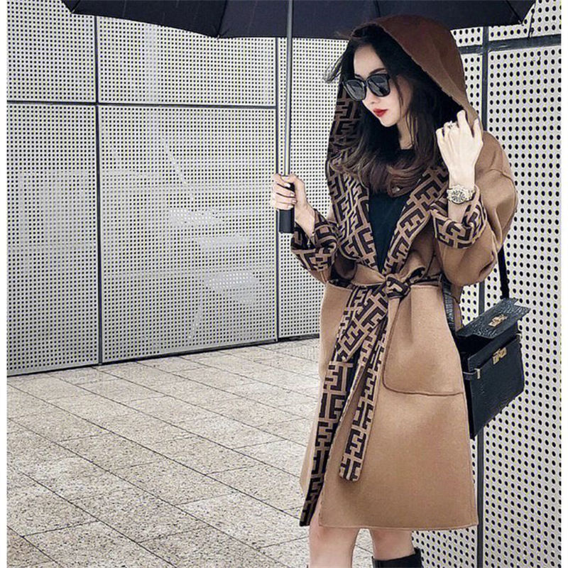 フェンディチェスターコート レディース Fendi 冬 ロング丈コート