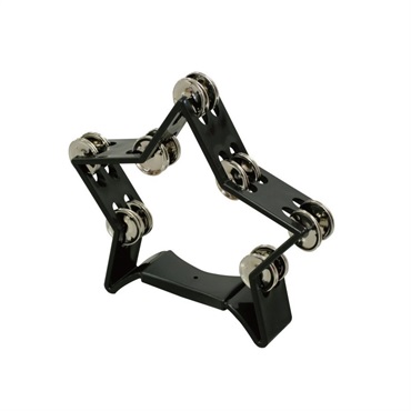 Kikutani 星形タンバリン(ブラック)[MX-5-BLK] ｜イケベ楽器店