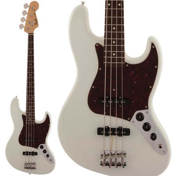 Fender Made in Japan Traditional 60s Jazz Bass (Olympic White