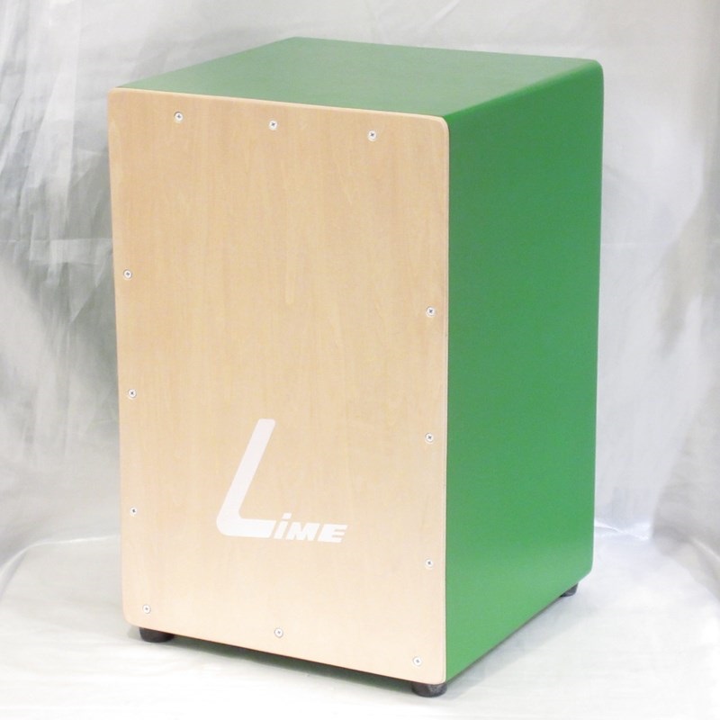 LiME クラスカホン [ナチュラル×グリーン]【はじめてのカホンに