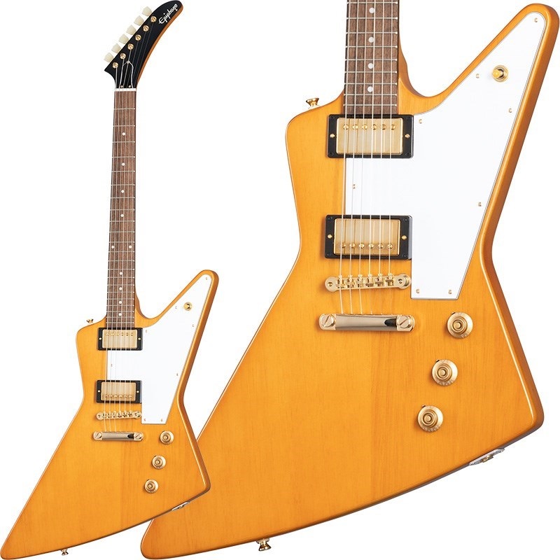 Epiphone Inspired by Gibson Custom Shop 1958 Korina Explorer (Aged