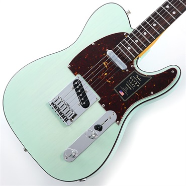 Fender USA American Ultra Luxe Telecaster (Transparent Surf Green
