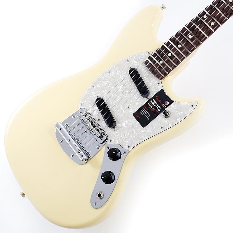 Fender USA American Performer Mustang (Vintage White) [Made In USA