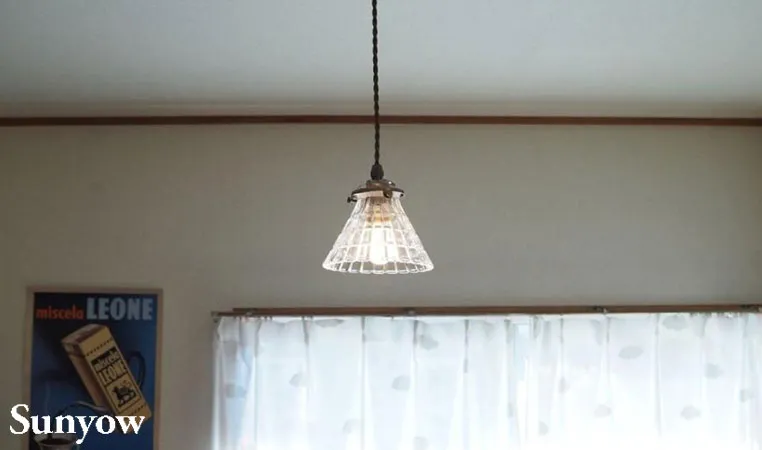 ガラス ペンダントランプ FC-318 SET ｜ サンヨウ SUNYOW 【 IKEDA