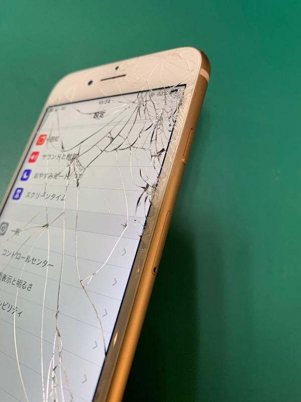 iPhone8のフロントパネル交換ご紹介！ | iPhone修理アイサポ 修理事例