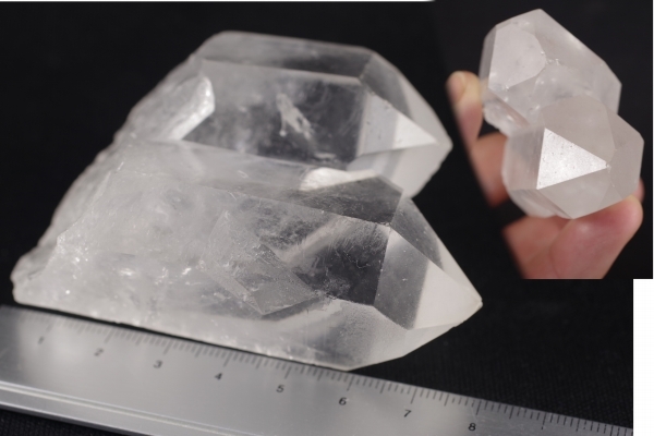 ブラジル産 水晶クラスター 171g 天然石専門店名取貴石 天然石原石