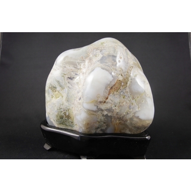 北海道花石産瑪瑙原石磨き1．9kg 天然石販売 名取貴石 天然石原石