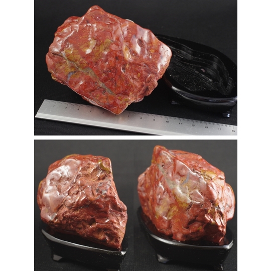 ジャスパー原石磨き454g *佐渡の赤玉石* 天然石販売 名取貴石