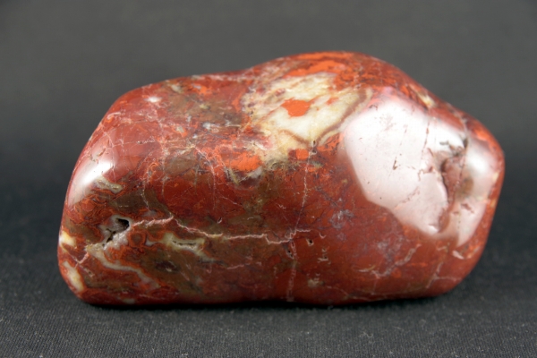 黒部産ジャスパー（碧玉）原石磨き228g 天然石販売 名取貴石