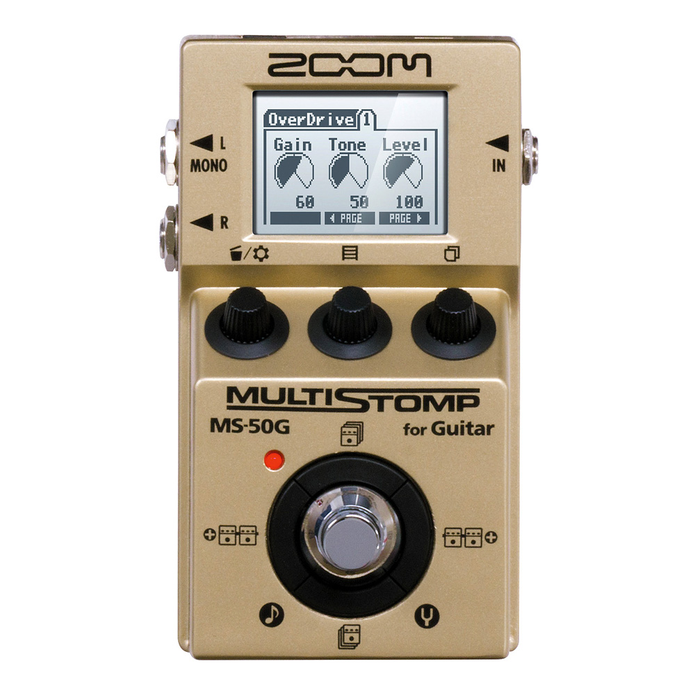 発売間近！イシバシ楽器限定販売の、ZOOM マルチストンプ、“リミテッド