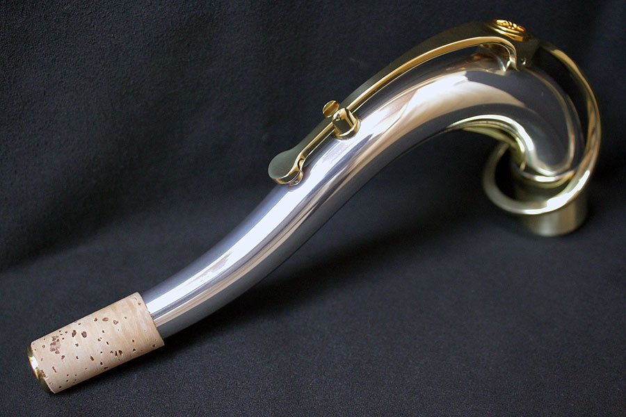 特注Gloger アルトサックス ネック スターリングシルバー ヤマハ用