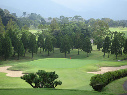 伊都ゴルフ倶楽部｜17番ホール｜福岡空港 博多駅からも好アクセスの