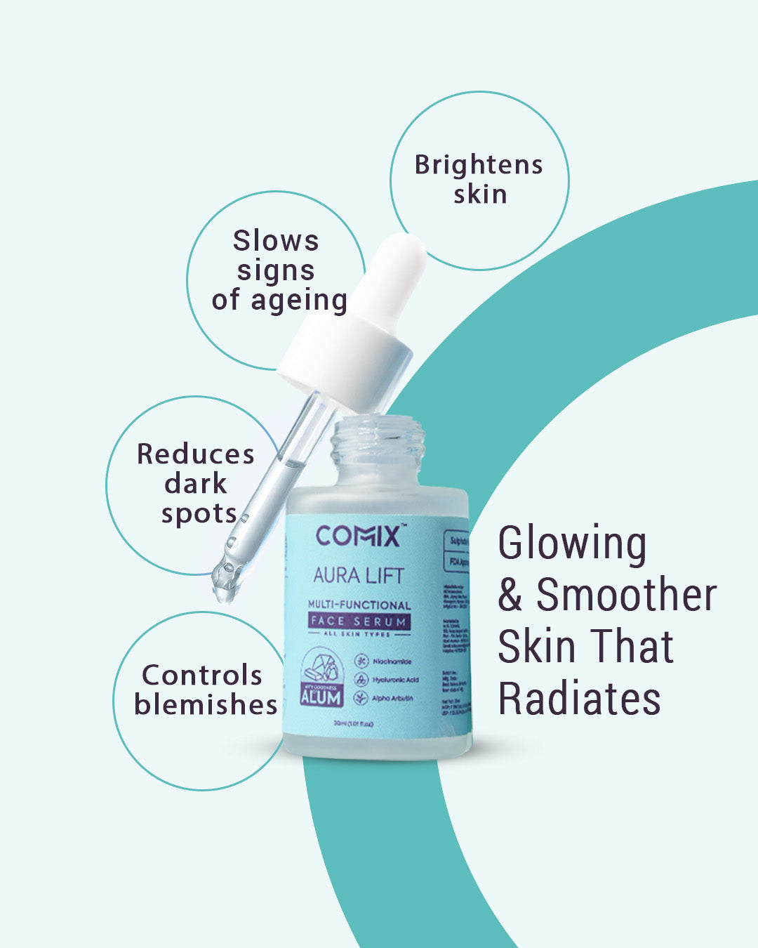 AURA LIFT – FACE SERUM WITH GOODNESS OF ALUM