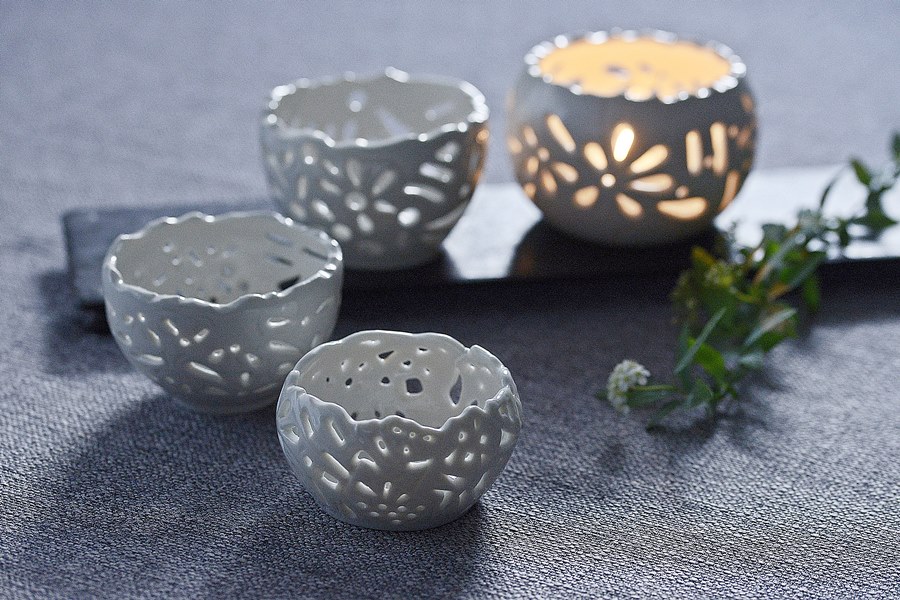 ローランド純代|キャンドルホルダー｜作家もの和食器通販通販 IVORY