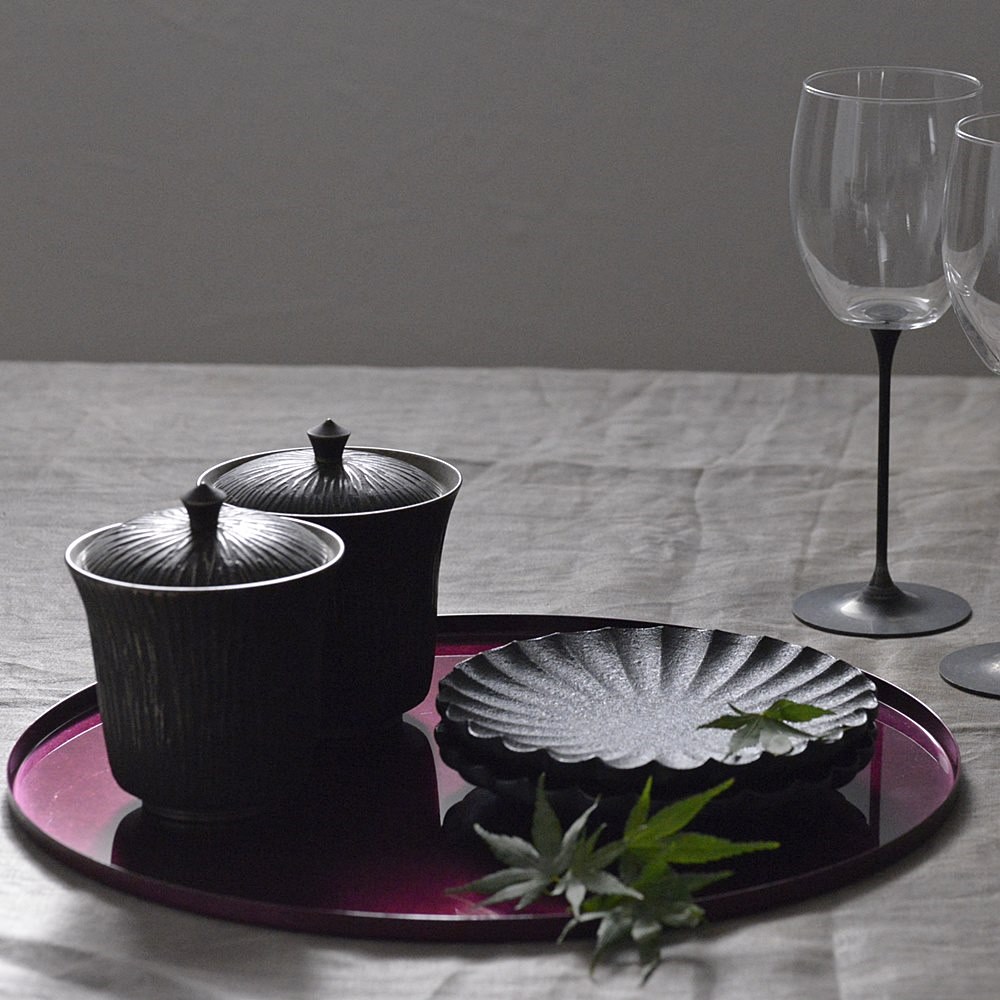 大野香織 輪花皿｜作家もの和食器通販通販 IVORY