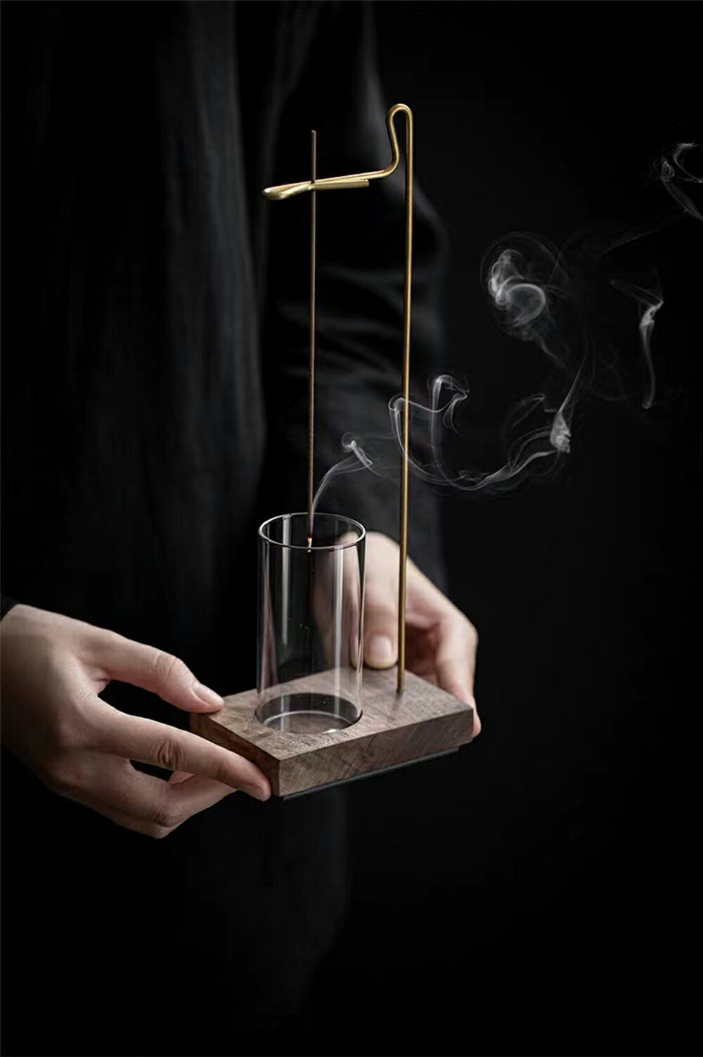 IwaiLoft【雅】お香立て 線香立て 吊り下げ お香たて 吊るす ガラスの