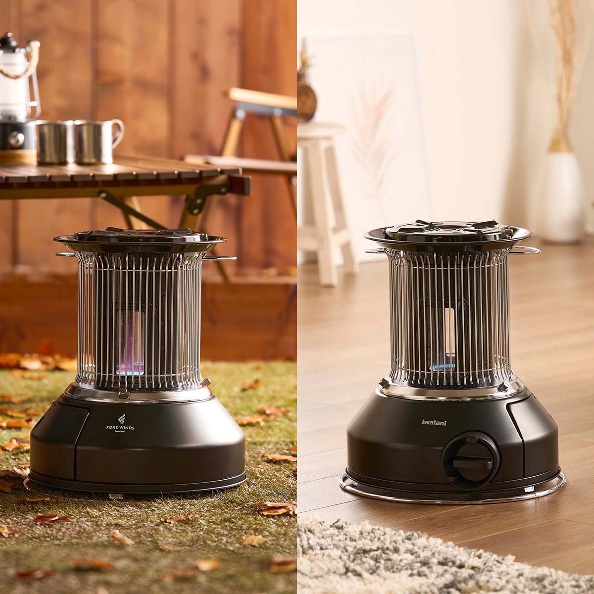 専用]おちっぷ様 Iwatani カセットガスストーブ マル暖 収納バッグ付き