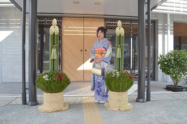 ハイブリッド門松 180cm 1対（2本セット）