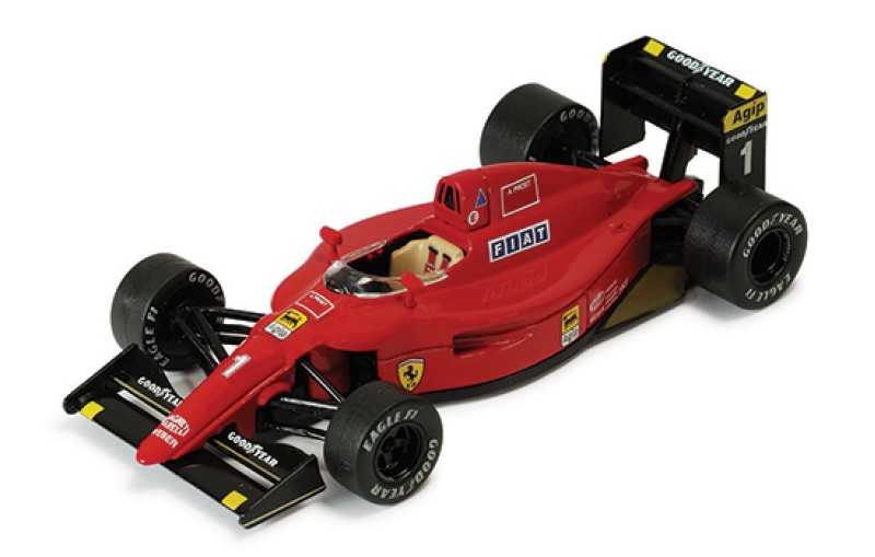 Hotwheel Ferrari 641/F190 ミニカー #1 Winner Hotwheel Ferrari 641