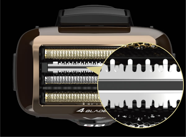 4枚刃モデル往復式シェーバー IZF-V931【マクセルイズミ株式会社】