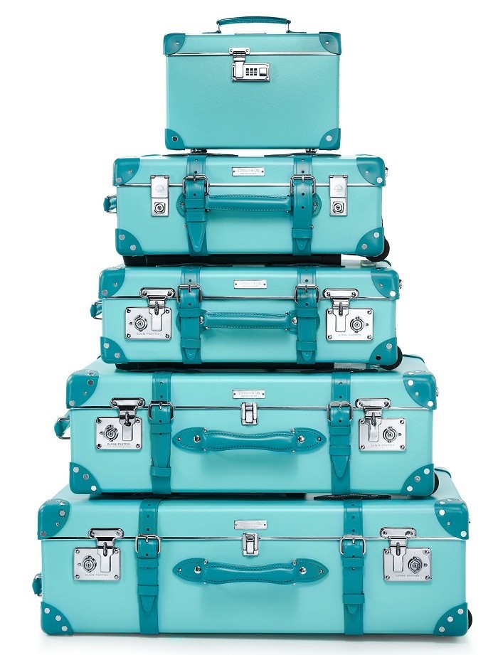 ティファニー×グローブ・トロッターのコラボトラベルケース: J-CAST