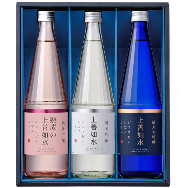 上善如水ギフトセット 720ml×3本入り｜日本酒の通販・お取り寄せ｜白瀧