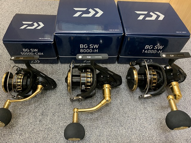 未使用 ダイワ BG SW 6000D-P タコ釣り ダイワ BG SW 6000D-H 23年