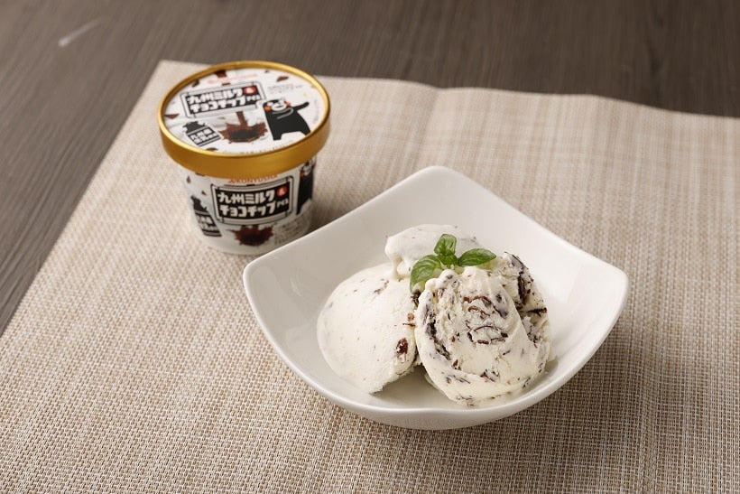 送料0）数量限定 九州ミルク＆チョコチップアイス 18個入りFI-18KMC