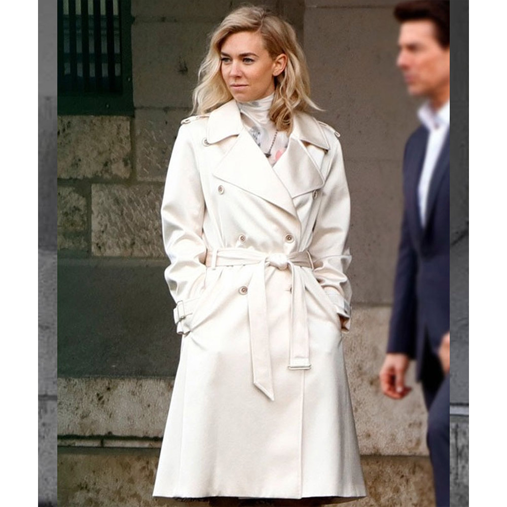 Vanessa Kirby Mission Impossible 7 White Widow Trench Coat