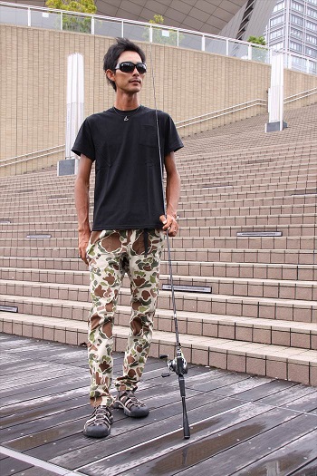 9月上旬 「JACKALL×ROKX / カモフラージュパンツ」 販売致します