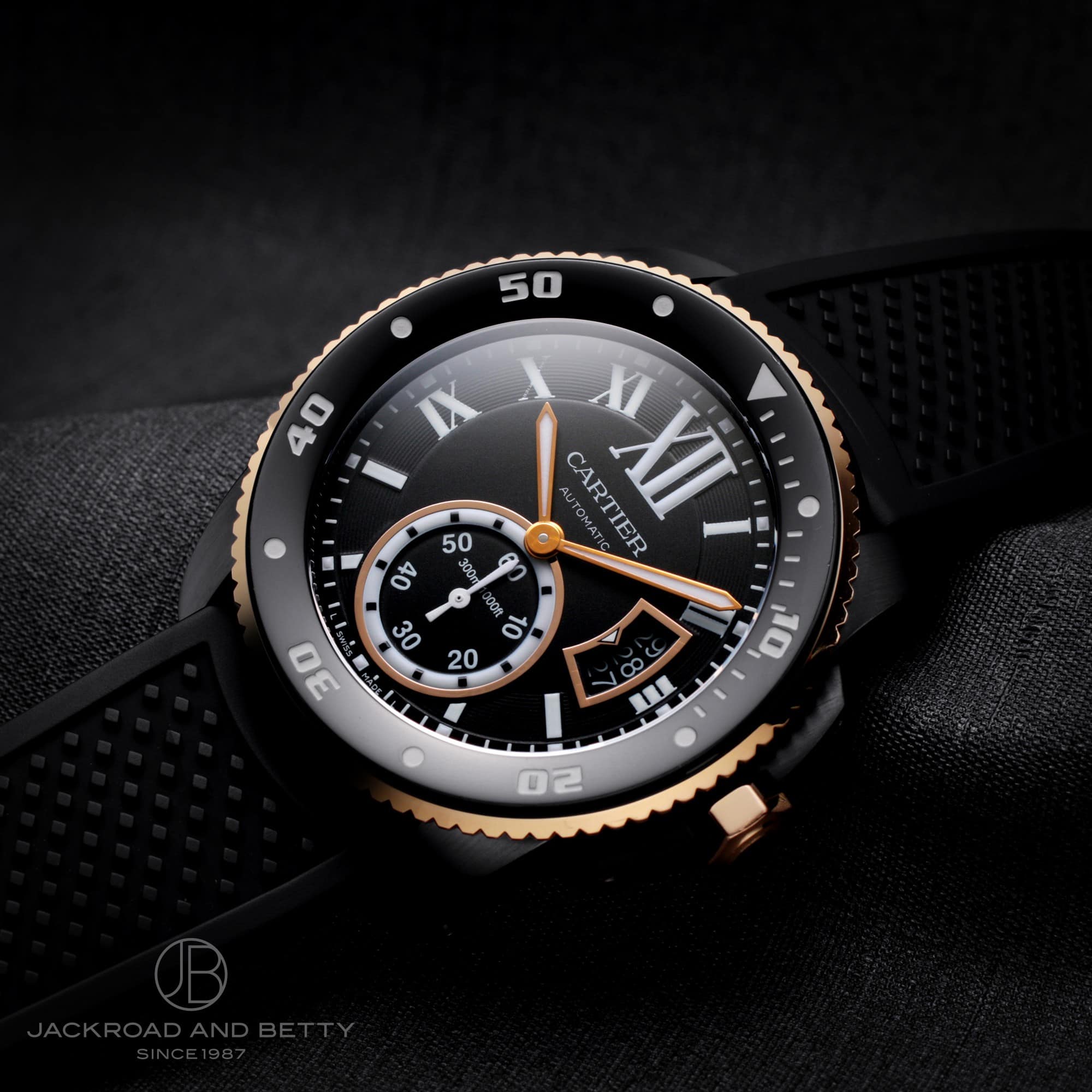 カリブル ドゥ カルティエ ダイバー カーボン[W2CA0004] Calibre de