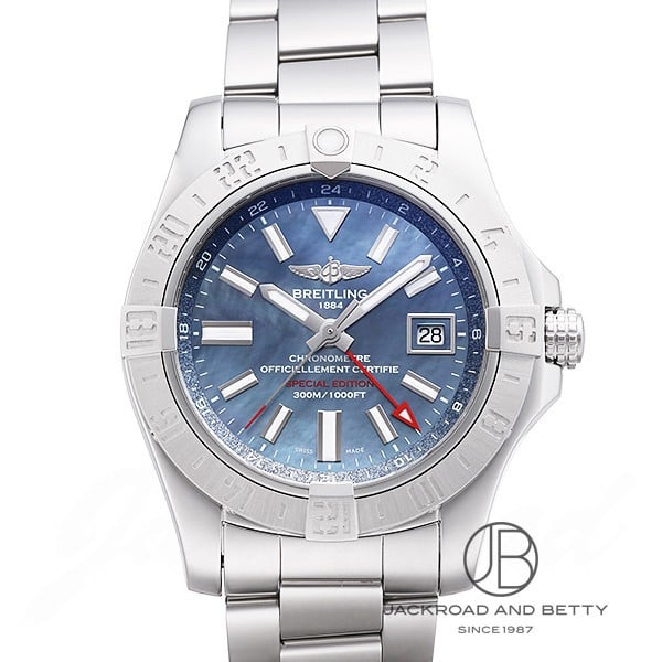 アベンジャーII GMT ブルーマザーオブパール[A3239011/C930/170A