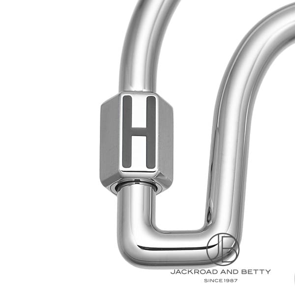 フェール・ア・シュヴァル キーリング キーホルダー ノワール ブラック