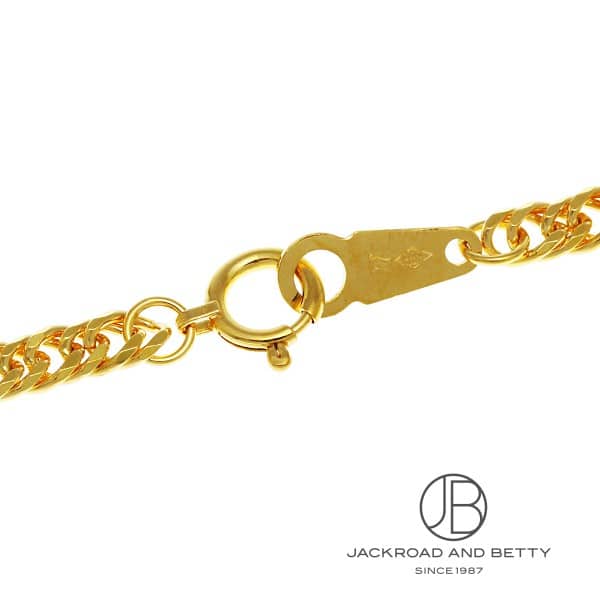 K24 6面 ダブル 20g 50cm ネックレス 造幣局刻印有り[] Pure Gold