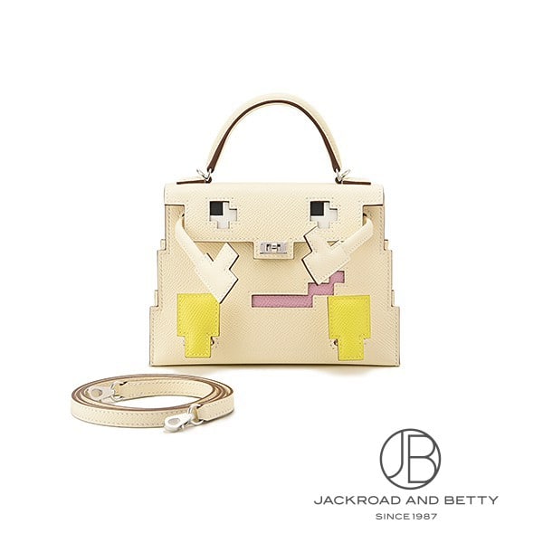 ケリードール ピクト ミニハンドバッグ ナタ アイボリー[] Kelly doll