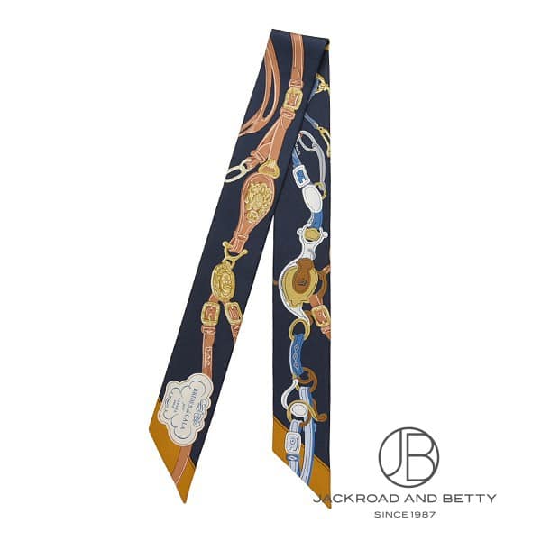 ツイリー ブリッド・ドゥ・ガラ・アップリケ・ピケ ネイビー 紺