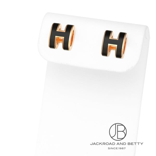 ポップH ミニ ピアス ノワール ブラック 黒[H608002FO 03] Pop H Mini