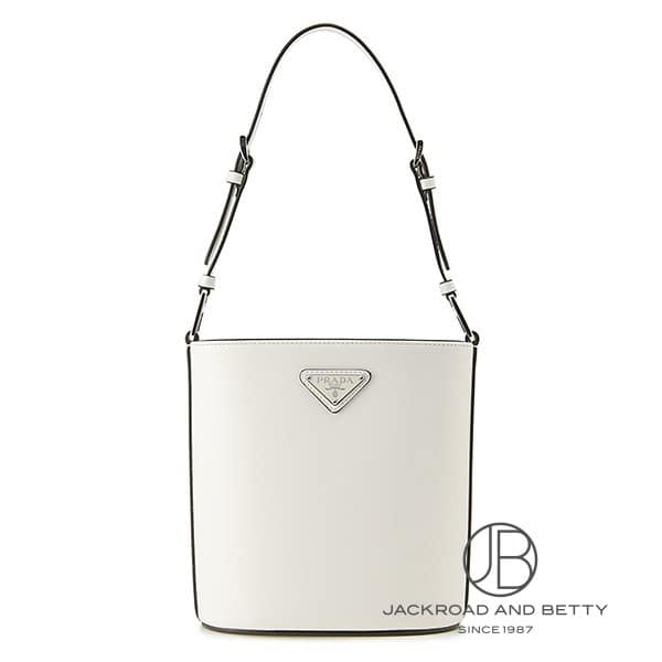 ブラッシュドレザー ミニ ハンドバッグ ビアンコ ホワイト 白[1BE059