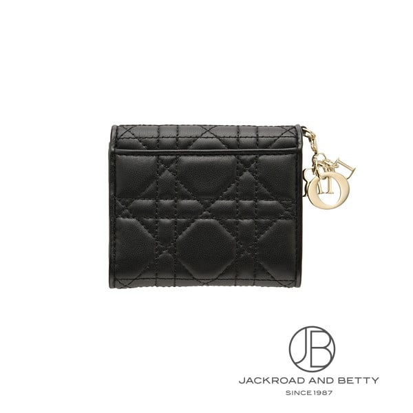 レディ ディオール ロータス ウォレット ブラック 黒[S0181ONMJ_M900