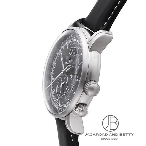 ツェッペリン号 誕生100周年 記念モデル デュアルタイム[7640-2